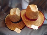 3 STRAW HATS
