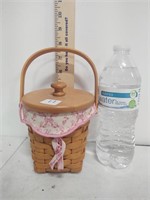 Breast Cancer basket with liner,lid and protector