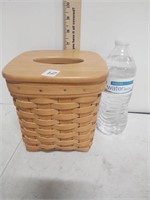 Tissue basket but lid, no liner or protector