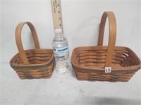 2 baskets no liners or protectors