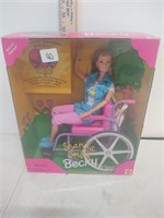 Collector Barbie Share a Smile Becky in box