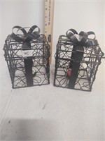 new gift boxes candle holders