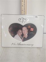 new 25th anniversary Russ picture frame