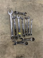 10 piece gear wrench standard