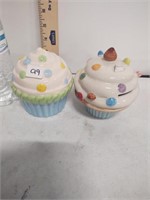 New cupcake ceramic banks