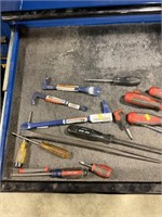 Drawer of prybars  and USA tools