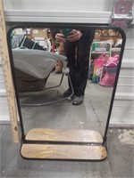 New mirror w/ shelf 24 inches & 18 in long