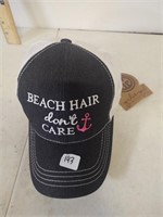 New hat "beach hair dont care"