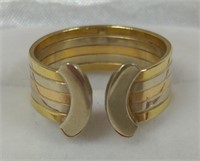 (WW) Ladies 14K Two Tone Gold Ring, size 9 and