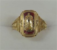 (WW) 10K Vintage 1943 Class Ring, size 4.5 and