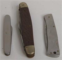 (AW) Lot of Case XX, Camillus & Schrade Knives