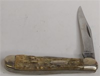(AW) Case XX 1973 Copperhead Stag Custom Knife