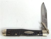 (AW) Case XX 1977 Bone Cheetah Knife