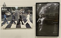 (J) Two Vintage Beatles Posters (25” x 37”)