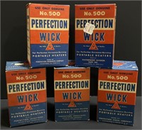 (AF) Lot of No. 500 Perfection Wicks (3” x 3” x