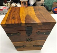12" x 12" x 12" Wood Crate Box