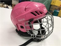 Reebok Pink Helmet w/ Face Shield SM-25