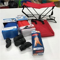 Cooling Mats, Waste Bags, Booties & Folding Chair