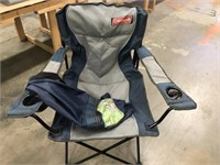 Coleman XXL Mesh Camping Folding Chair - Blue