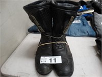 Falcon Motorcycle Boots, Size 43