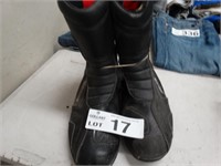 Falco Motorcycle Boots, Size 42