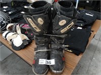 Sidi Cross Fine Motorcycle Boots, Size 43