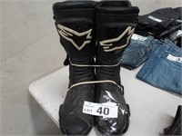 Alpinestars Motorcycle Boots, Size 45