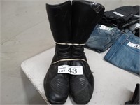 High Tex Motor Cycle Boots, Size 44