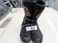Gaerme Motorcycle Boots, Size 45