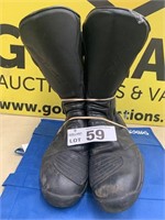 High Tex Motorcycle Boots, Size 45