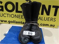 Rossi Motorcycle Boots, Size 9