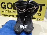 Alpinestars Motorcycle Boots Size 44