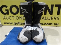 Alpinestars Motorcycle Boots Size 45