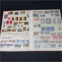 15 Pages Canadian Stamp Collection
