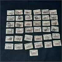 37 x 1892 US Columbus 2c Stamps
