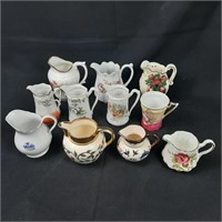11 x Vintage Ceramic Creamers