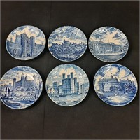 Set of 6 Enoch Wedgwood Mini Plates