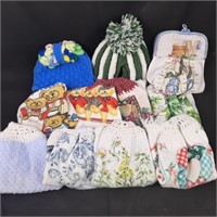 Hanging Towels and Teapot Cozies