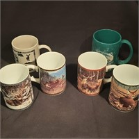 6 x Outdoors Themed Mugs