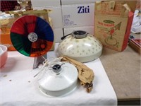 Holly Time tree turner, Roto-Wheel lamp &