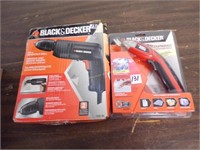 B & D tools - 3/8 drill & cordless scissors