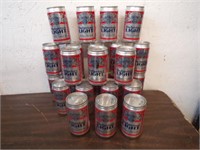 Budweiser light cans (1st ed) - 24 cans