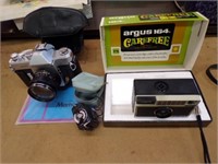 Argus 164 and mania seeker cameras
