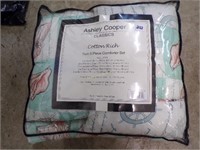 Twin 5 pc comforter set - Ashley Cooper