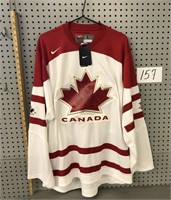 CANADA HOCKEY JERSEY - VANCOUVER OLYMPICS - SIZE L