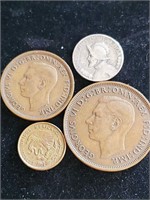 Foreign coins