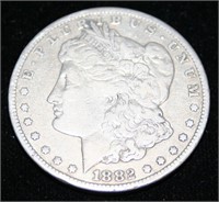 1882 Morgan Carson City Silver Dollar