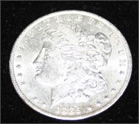 Brilliant 1885 Morgan O Silver Dollar