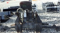 Used skid steer QA backhoe attachment