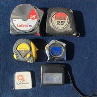 Lot of Tape Measures